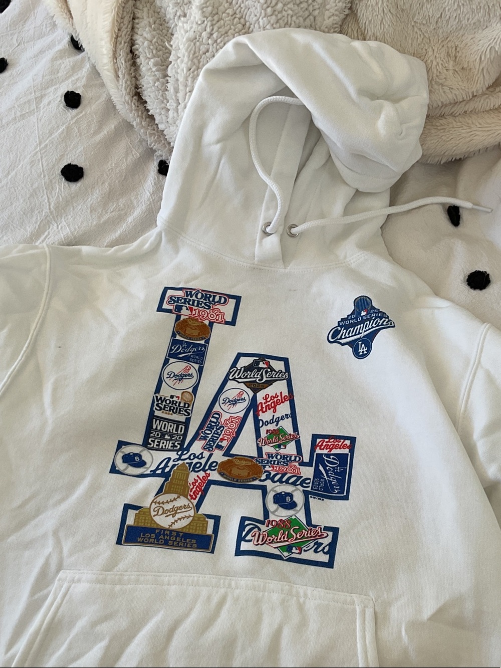 Dodgers Word series Hoodie